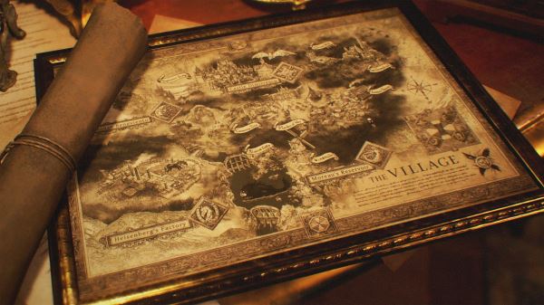 Новые изображения Resident Evil: Village раскрыли карту деревни, загадочного персонажа и гигантского водного монстра 