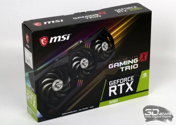 MSI прекратила производство видеокарты GeForce RTX 3080 Gaming X Trio — покупатели так и не дождались предзаказов
