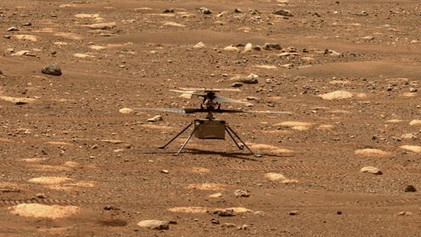 Вертолёту «Изобретательность» для первого полёта на Марсе потребовалось обновление прошивки